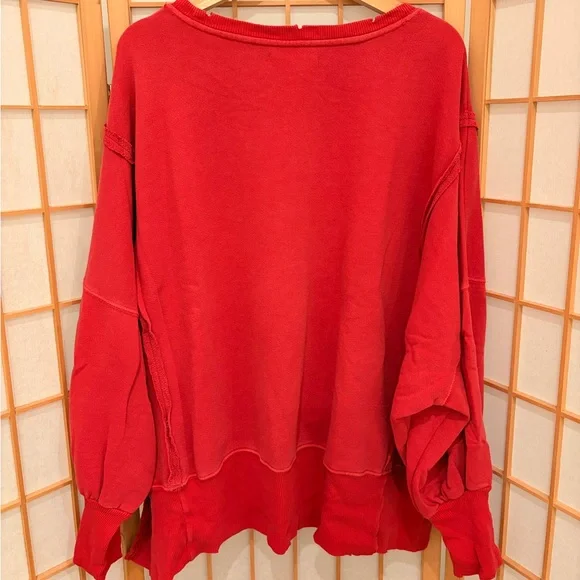 NWOT Free People We The Free Camden Sweatshirt - Picture 3 of 7